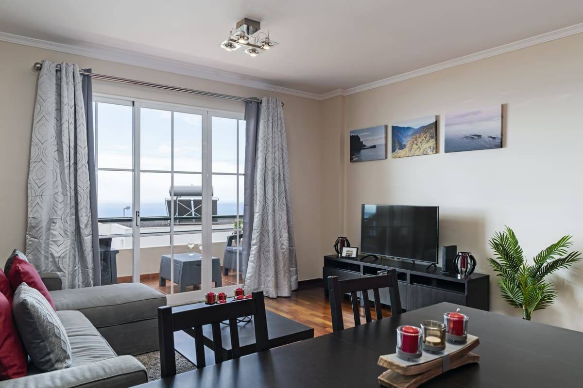 Apartamentai, ramybė su vaizdu į Atlanto vandenyną. 1
