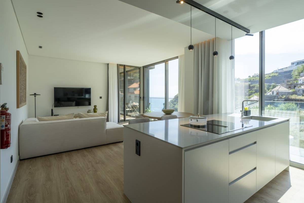 Apartamentai – vaizdas į Atlanto vandenyną ir baseinas Calhetoje 2
