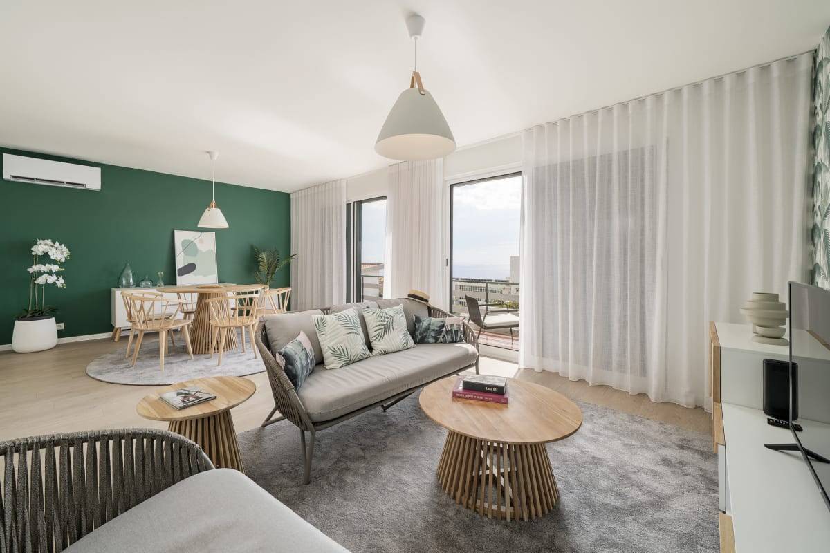 Dviaukščiai apartamentai turistinėje zonoje su vaizdu į Atlanto vandenyną – Apartamentai 1