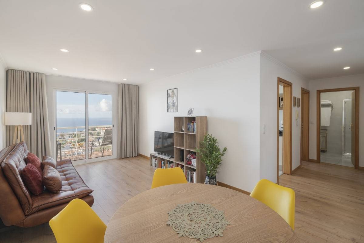 Apartamentai su balkonu ir vaizdu į Atlanto vandenyną - Garajau VI 1