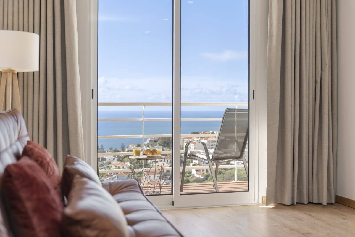 Apartamentai su balkonu ir vaizdu į Atlanto vandenyną - Garajau VI 2