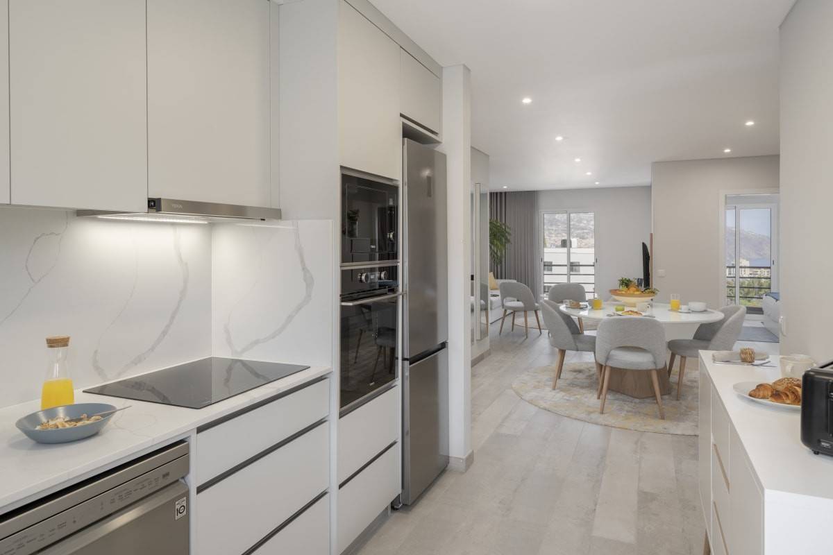 Atostogos Funšalyje, vaizdas į Atlanto vandenyną – Apartamentai 2