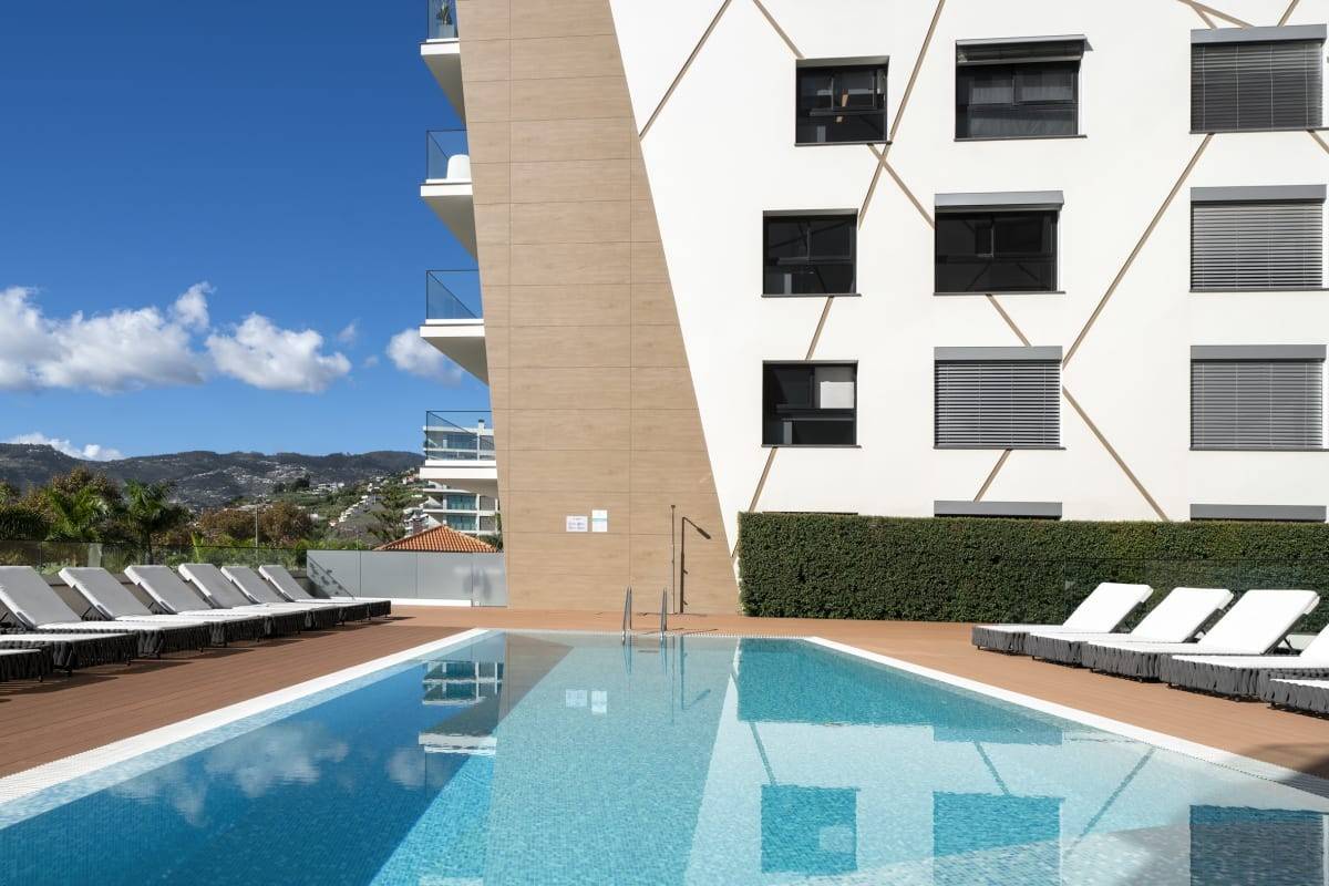 Apartamentai São Lucas I su bendru baseinu 3