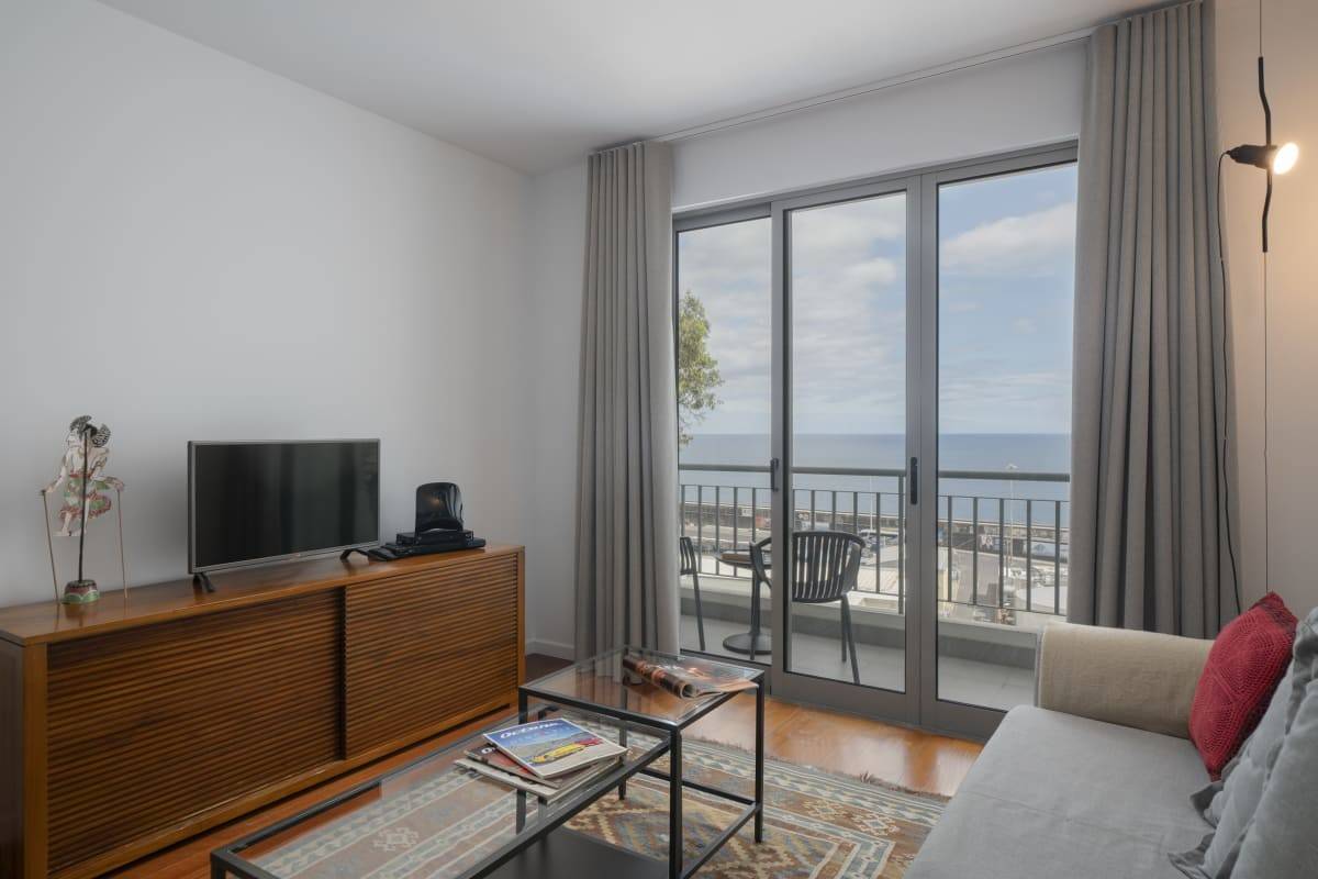 Su vaizdu į Atlanto vandenyną – apartamentai Princesa Dona Amélia 1