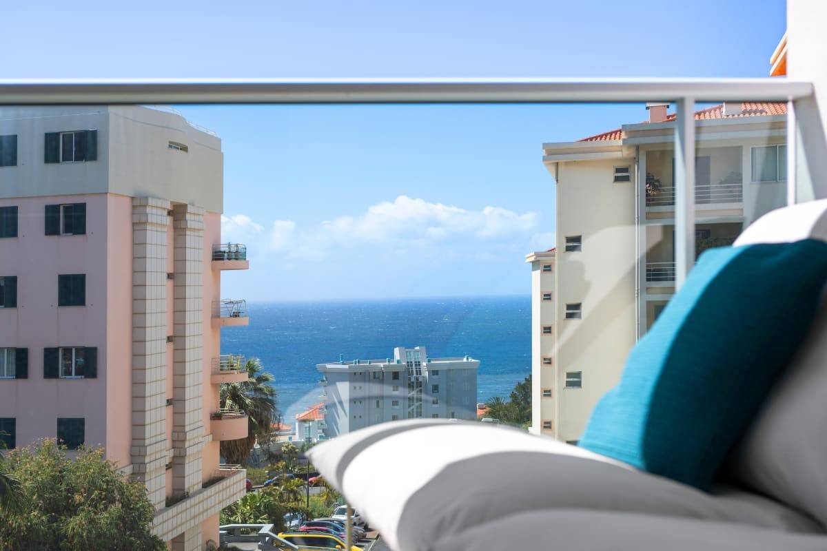 Atlanto vaizdas - T2 apartamentai Funšalyje su vaizdu į Atlanto vandenyną 3